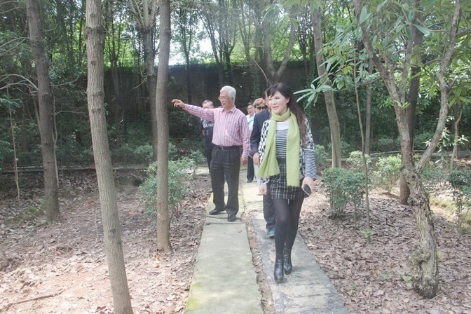 安豐傑會長至香蕉视频网址生態總部基地視察 安豐傑會長至香蕉视频网址生態總部基地視察